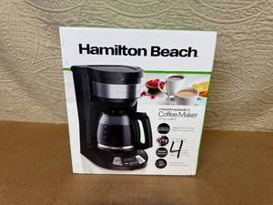 lot 80 image: Hamilton Beach Programmable 12-Cup Coffee Maker in Box