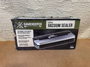 lot 124 image: GameKeeper Butchery Electric Vacuum Sealer by Weston