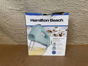 lot 136 image: Hamilton Beach 6 Speed Hand Mixer with Snap-On Case
