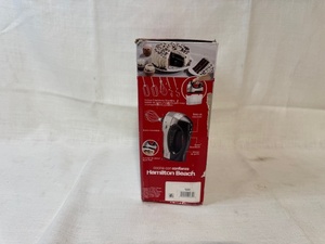 lot 163 image: Hamilton Beach Hand Mixer with Attachments in Opened Box
