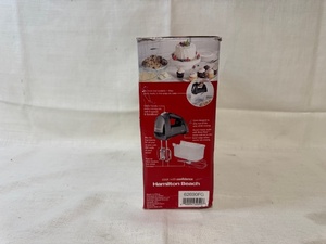 lot 173 image: Hamilton Beach 6 Speed Hand Mixer in Box