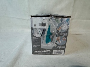 lot 191 image: Hamilton Beach Steam Iron Model 14212F in Box