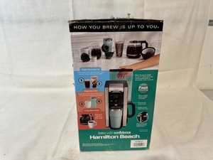 lot 192 image: Hamilton Beach FlexBrew 5-in-1 Coffee Maker and Professional-Style Deep Fryer