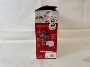 lot 193 image: Hamilton Beach 6-Speed Hand Mixer and Stainless Steel Deep Fryer Set