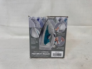 lot 222 image: Hamilton Beach Steam Iron with Stainless Steel Soleplate