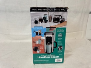 lot 223 image: Hamilton Beach FlexBrew Advanced 5-in-1 Coffee Maker