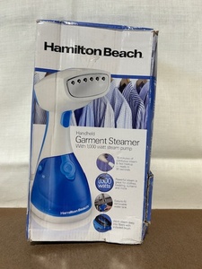 lot 233 image: Hamilton Beach Handheld Garment Steamer 1000 Watt