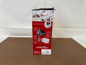 lot 247 image: Hamilton Beach Hand Mixer with Attachments in Box