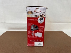 lot 253 image: Hamilton Beach Hand Mixer with Attachments in Box