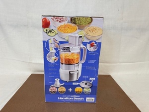 lot 255 image: Hamilton Beach Stack & Snap 12 Cup Food Processor
