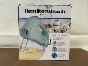 lot 265 image: Hamilton Beach Hand Mixer with Storage Case
