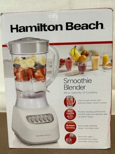 lot 266 image: Hamilton Beach Smoothie Blender 48 oz 12-Function 650 Watts