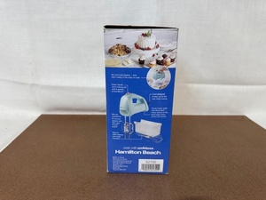lot 275 image: Hamilton Beach 6-Speed Hand Mixer with Snap-On Case