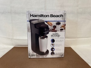 lot 296 image: Hamilton Beach The Scoop Single-Serve Coffee Maker in Box