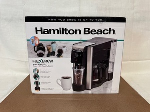 lot 310 image: Hamilton Beach FlexBrew Advanced 5-in-1 Coffee Maker in Box