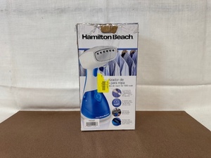 lot 313 image: Hamilton Beach 1000W Garment Steamer in Box