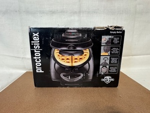 lot 314 image: Proctor Silex Belgian Waffle Maker in Box