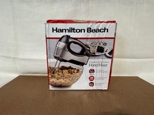 lot 316 image: Hamilton Beach 6-Speed Performance Hand Mixer in Original Box