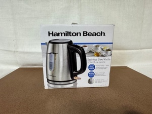 lot 317 image: Hamilton Beach Stainless Steel Electric Kettle 1.7L