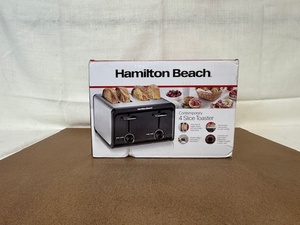 lot 318 image: Hamilton Beach 4 Slice Toaster in Open Box