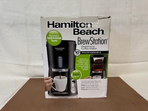lot 347 image: Hamilton Beach BrewStation 10 Cup Programmable Coffee Maker in Box