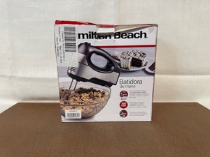lot 349 image: Hamilton Beach Hand Mixer with Attachments in Box