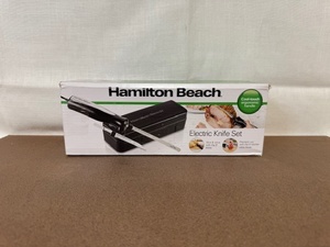lot 355 image: Hamilton Beach Electric Knife Set with Storage Case