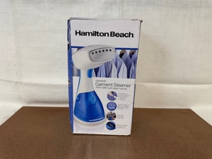 lot 367 image: Hamilton Beach Handheld Garment Steamer 11557 in Box