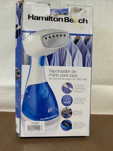lot 378 image: Hamilton Beach Handheld Garment Steamer 1000W