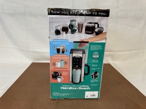 lot 392 image: Hamilton Beach FlexBrew 5-in-1 Coffee Maker in Box