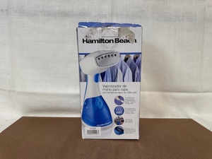 lot 398 image: Hamilton Beach Handheld Garment Steamer 1000 Watt