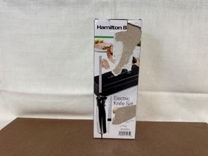 lot 408 image: Hamilton Beach Electric Knife Set in Box