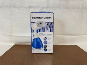 lot 424 image: Hamilton Beach Handheld Garment Steamer with 1000 Watt Pump