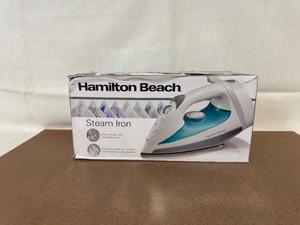 lot 425 image: Hamilton Beach Steam Iron in Open Box