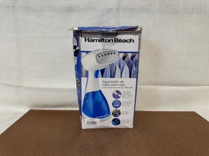 lot 428 image: Hamilton Beach Handheld Garment Steamer with 1000W Steam Pump