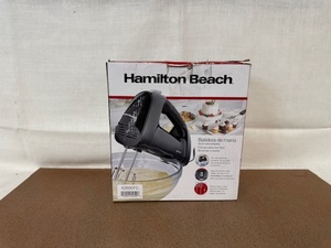 lot 435 image: Hamilton Beach 6-Speed Hand Mixer in Box