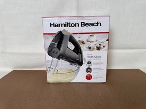 lot 438 image: Hamilton Beach 6-Speed Hand Mixer with Snap-On Case