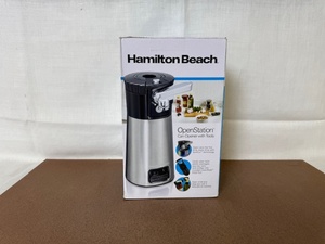 lot 445 image: Hamilton Beach OpenStation Can Opener with Tools in Box