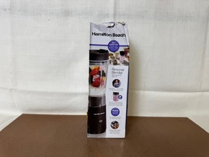 lot 448 image: Hamilton Beach Personal Blender Single Serve with Travel Lid