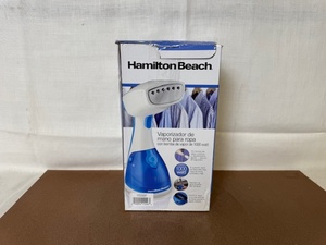 lot 467 image: Hamilton Beach Handheld Garment Steamer 1000W