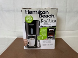 lot 468 image: Hamilton Beach BrewStation 10-Cup Dispensing Coffee Maker in Box