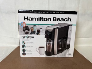 lot 470 image: Hamilton Beach FlexBrew 5-in-1 Advanced Coffee Maker - Open Box