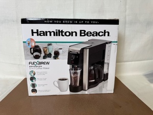 lot 475 image: Hamilton Beach FlexBrew 5-in-1 Coffee Maker in Open Box