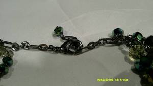 lot 56 image: Silver Chain Wrapped Bracelet & Earring