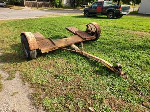 2002 Master Single Axle Car Dolly Trailer