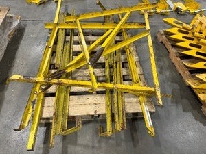 lot 69 image: Parts for Roof Rail System with Wall Brackets