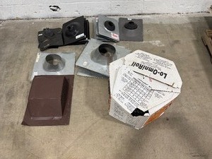 lot 38 image: Various Roof Ventilation Products including Lo-Omni Roll, 17 Stand Alone Vents (various sizes and brands)