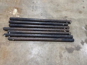 lot 41 image: Seven Adjustable Support Columns. Currently set at 48