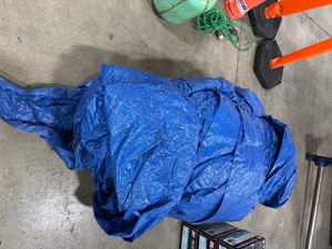 lot 55 image: XL Blue Tarp