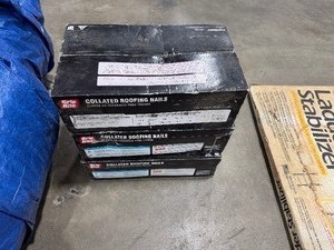 lot 57 image: Three Boxes of Grip Rite Collated Roofing Nails